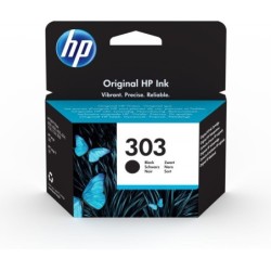 INK HP T6N02AE N.303 NERO...