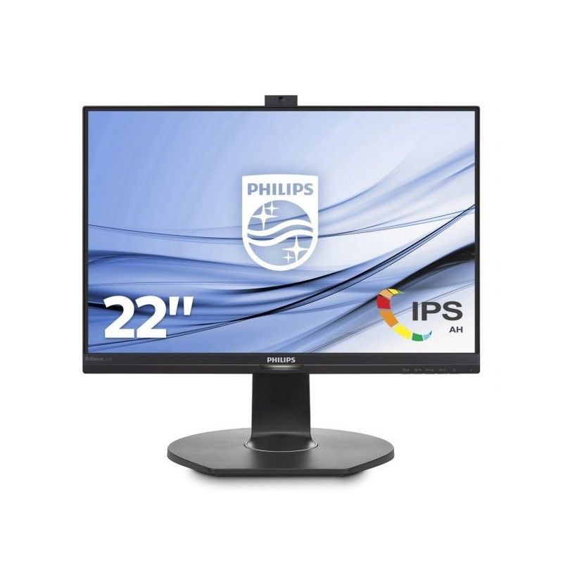 MON 21,5" IPS 221B7QPJK PHILIPS FULLHD/MM/VGA/HDMI/DP/PIVOT/WEBCAM