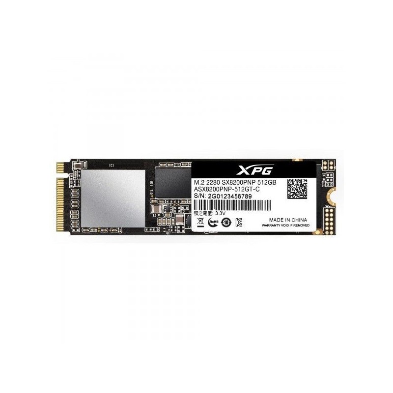 SSD M.2 512GB 2280 PCIE XPG SX8200 PRO 3500/3000 MB/S R/W