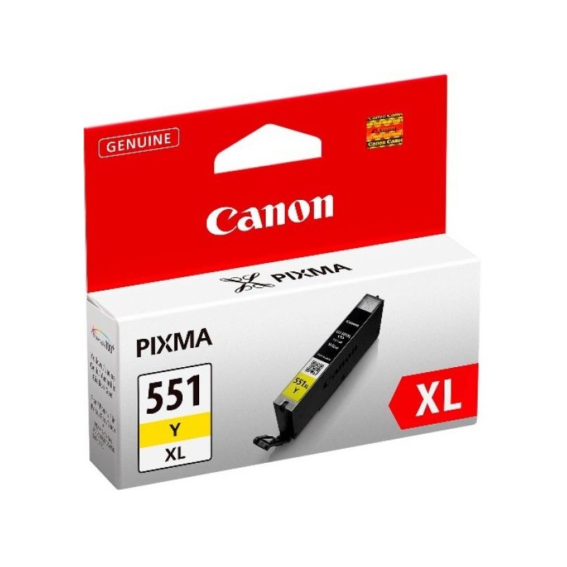 INK CANON CLI551XLY Y PIXMA MG5450 11ML