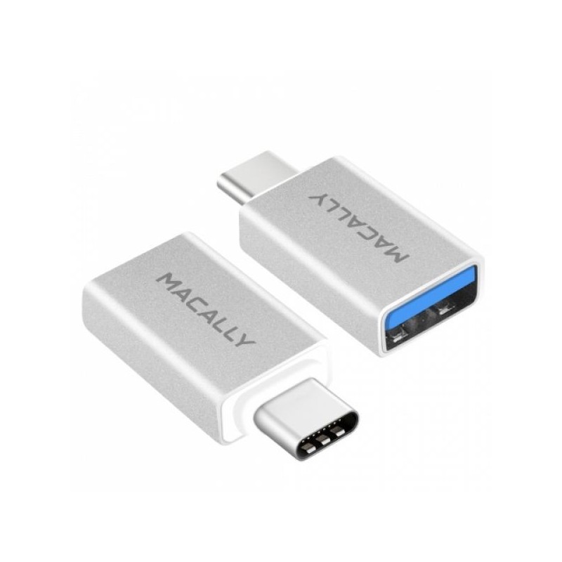 ADATTATORE USB-C 3.1 A USB-A MACALL USB-A FEMMINA (MJ1M2M) 2PACK TYPE C